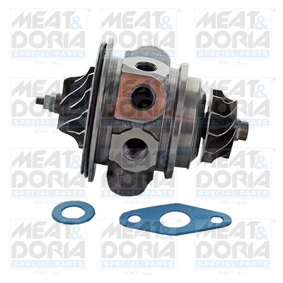 Core assembly, turbocharger
